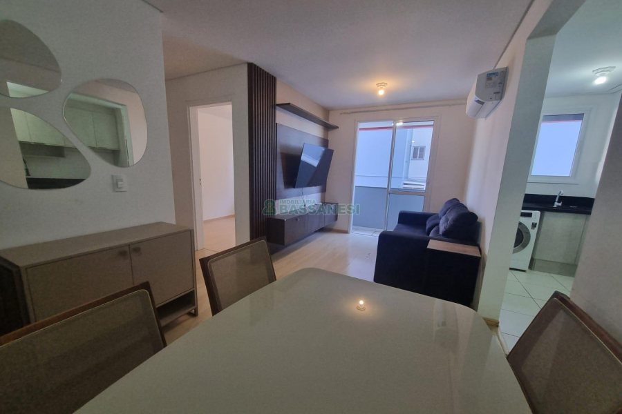Apto Mobiliado com 63m², 2 dormitórios, 1 vaga, no bairro Vila Verde em Caxias do Sul para Alugar