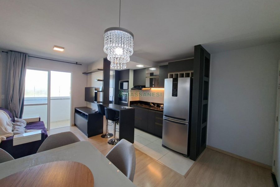 Apartamento com 54m², 2 dormitórios, 1 vaga, no bairro São Leopoldo em Caxias do Sul para Alugar