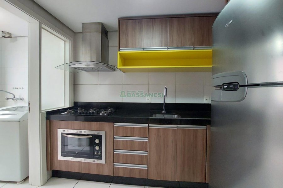 Apto Mobiliado com 85m², 2 dormitórios, 2 vagas, no bairro São Pelegrino em Caxias do Sul para Alugar