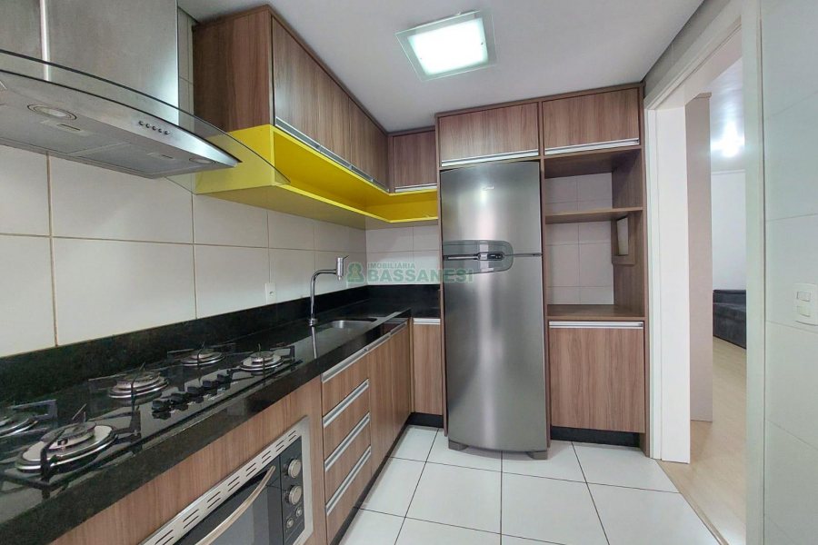 Apto Mobiliado com 85m², 2 dormitórios, 2 vagas, no bairro São Pelegrino em Caxias do Sul para Alugar