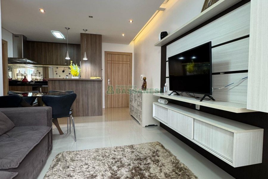 Apto Mobiliado com 148m², 2 dormitórios, 2 vagas, no bairro Jardim do Shopping em Caxias do Sul para Alugar