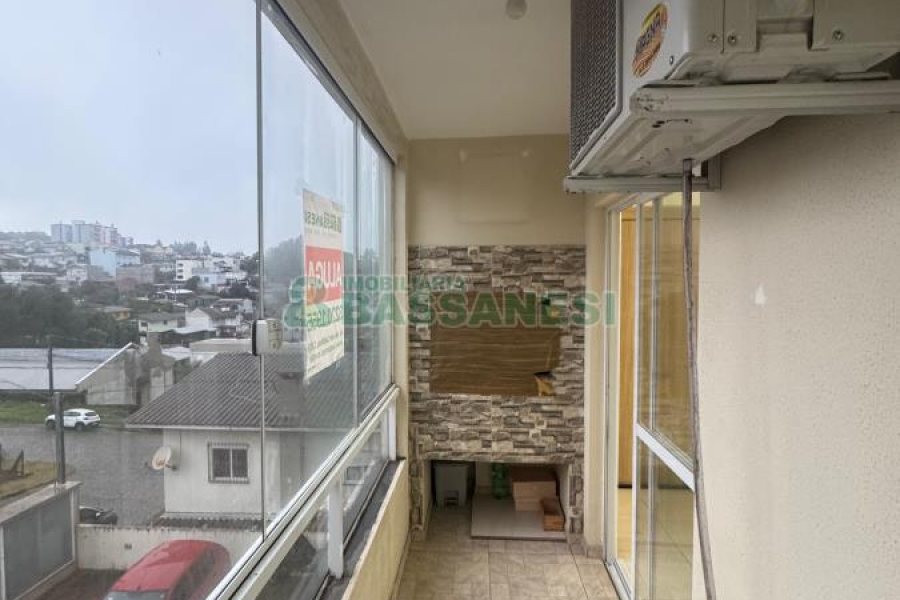 Apartamento com 65m², 2 dormitórios, 1 vaga, no bairro Desvio Rizzo em Caxias do Sul para Alugar