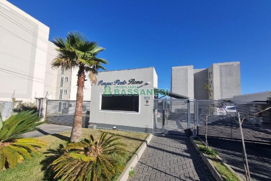 Apartamento com 47m², 2 dormitórios, 1 vaga, no bairro Desvio Rizzo em Caxias do Sul para Alugar