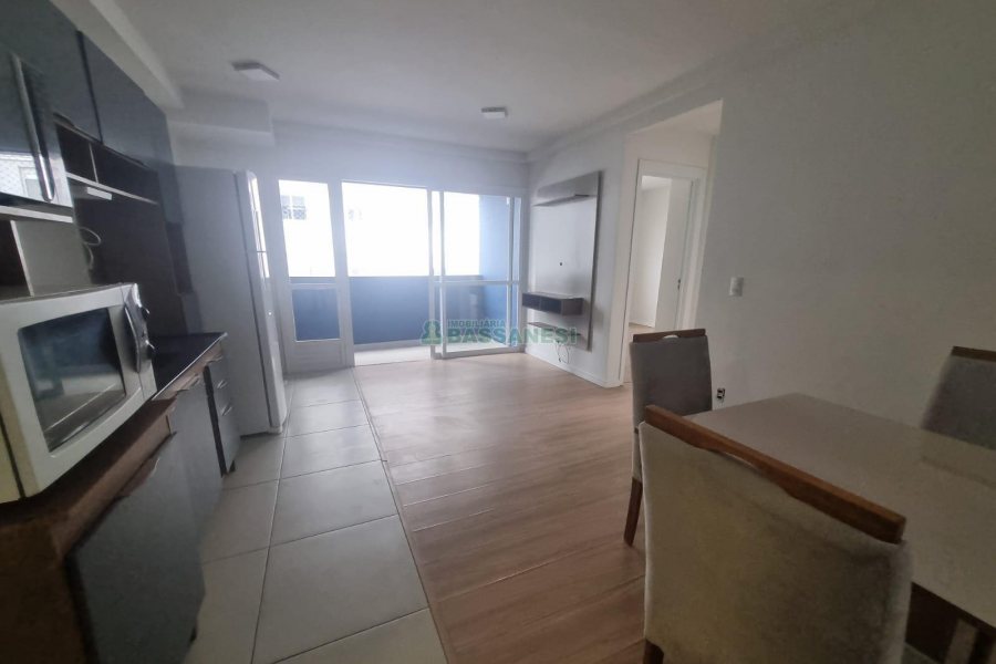 Apartamento com 55m², 2 dormitórios, 1 vaga, no bairro De Lazzer em Caxias do Sul para Alugar