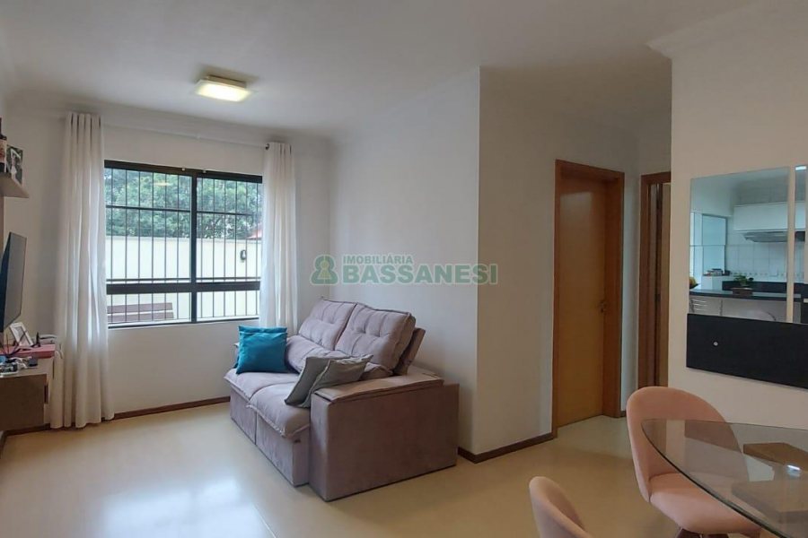 Apartamento com 65m², 2 dormitórios, 1 vaga, no bairro Pio X em Caxias do Sul para Alugar