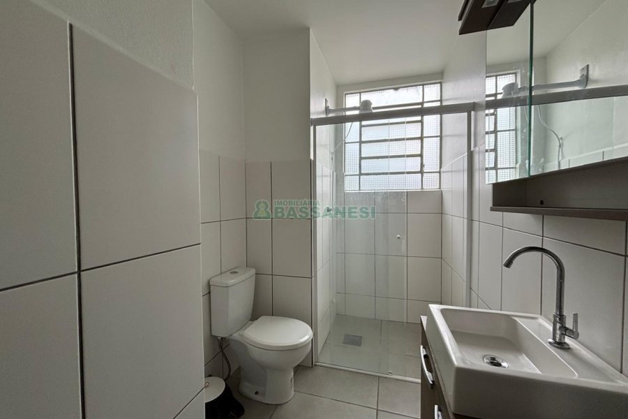 Apartamento com 44m², 1 dormitório, no bairro São Pelegrino em Caxias do Sul para Alugar