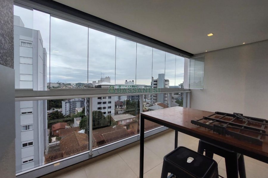 Apto Mobiliado com 86m², 2 dormitórios, 2 vagas, no bairro Panazzolo em Caxias do Sul para Alugar