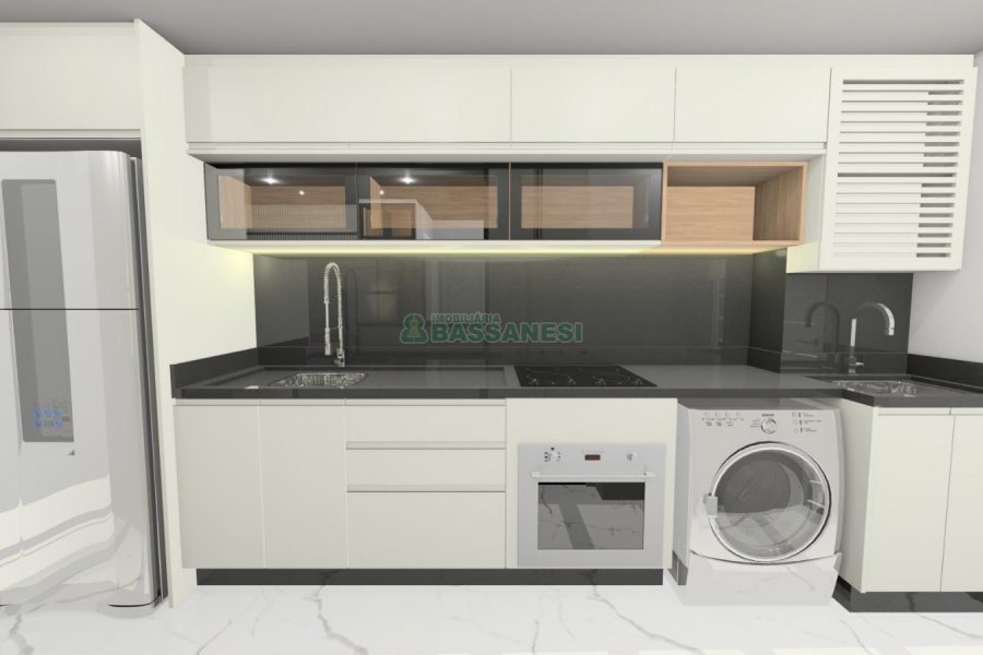 Apartamento com 66m², 2 dormitórios, 1 vaga, no bairro São Leopoldo em Caxias do Sul para Comprar