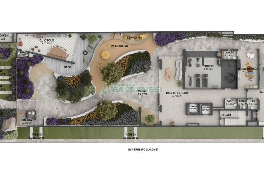 Apartamento com 171m², 3 dormitórios, 3 vagas, no bairro Exposição em Caxias do Sul para Comprar