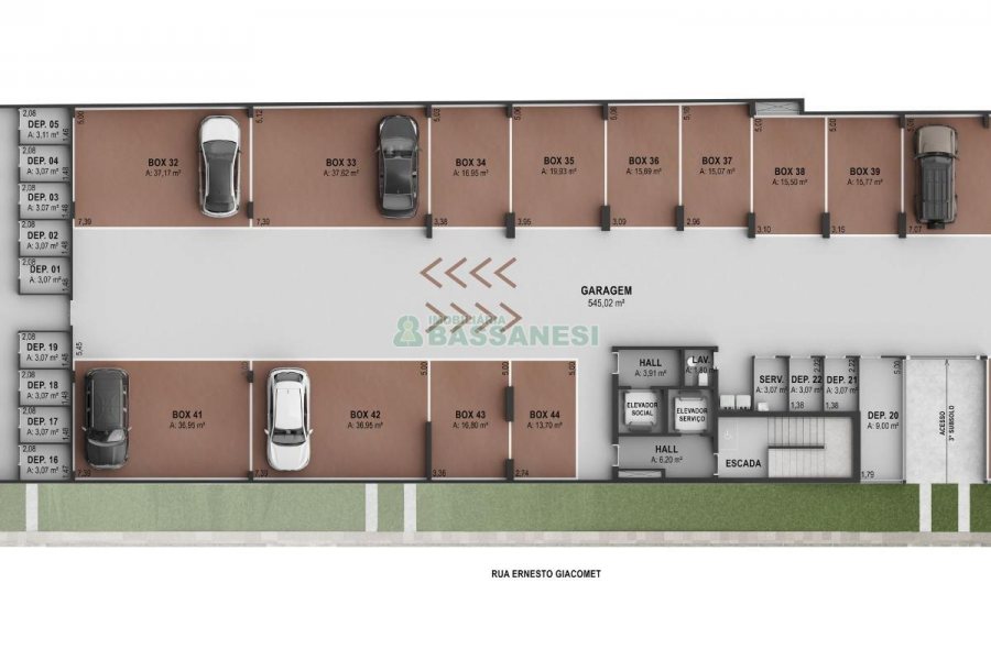Apartamento com 171m², 3 dormitórios, 3 vagas, no bairro Exposição em Caxias do Sul para Comprar