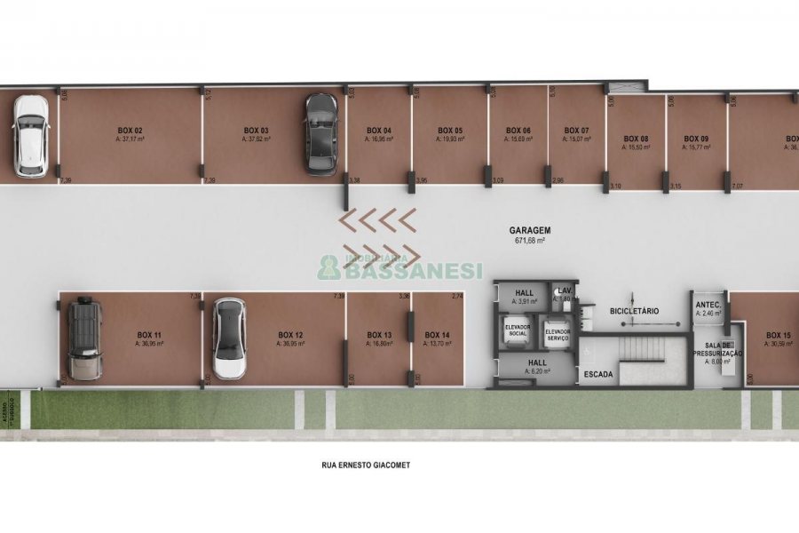 Apartamento com 171m², 3 dormitórios, 3 vagas, no bairro Exposição em Caxias do Sul para Comprar