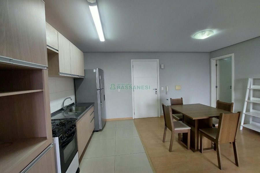 Apto Mobiliado com 60m², 1 dormitório, 1 vaga, no bairro Villagio Iguatemi em Caxias do Sul para Alugar
